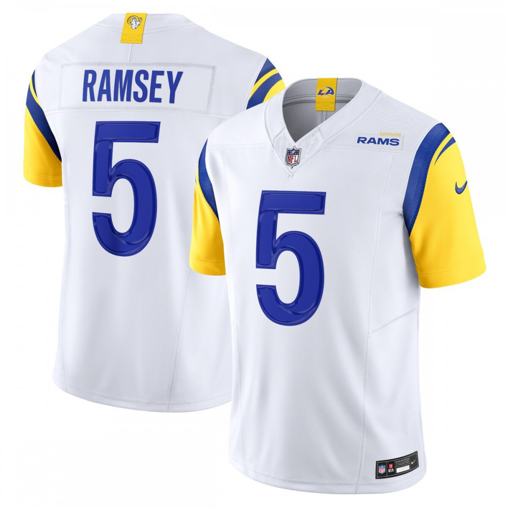 Jalen Ramsey Los Angeles Rams Nike Vapor F.U.S.E. Limited Jersey - White-Profan Arena
